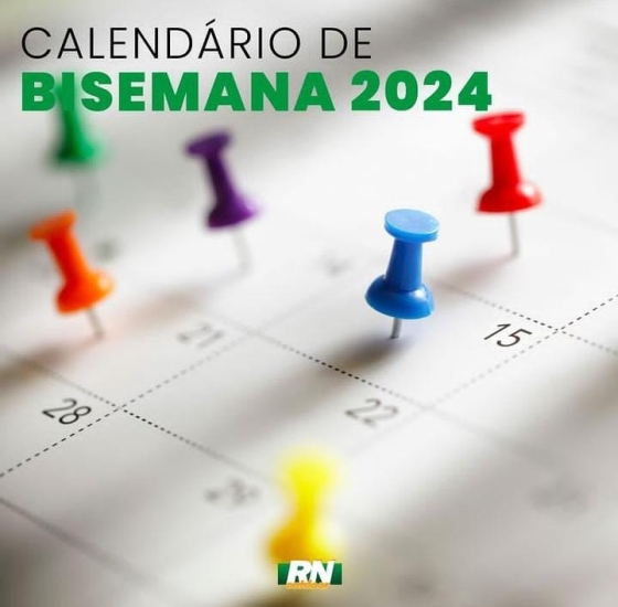 CALENDÁRIO DE BI SEMANA 2024