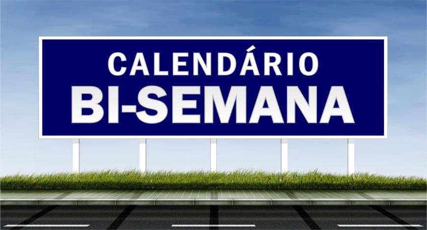 Calendário BI-semana